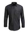 PR222 Premier Jeans Stitch Denim Shirt BLACK DENIM colour image